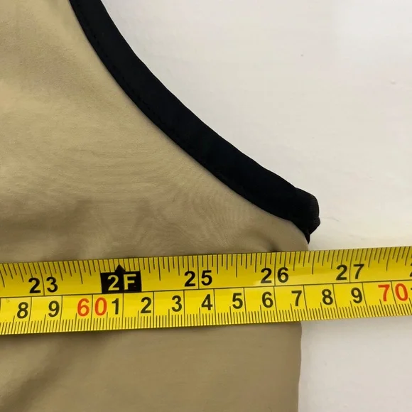 Eddie Bauer Mens Size L Tall Vest Kahki Tan Full Zip Outdoor Outfitter Full Zip‎ - Picture 15 of 16